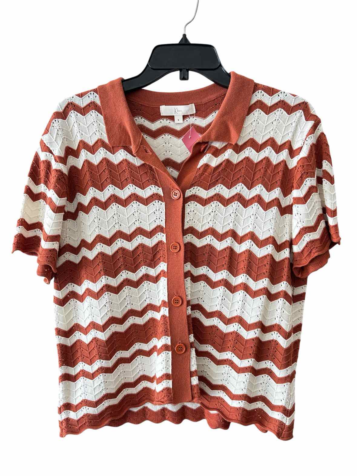 Klesis brown and white Size S Shirt