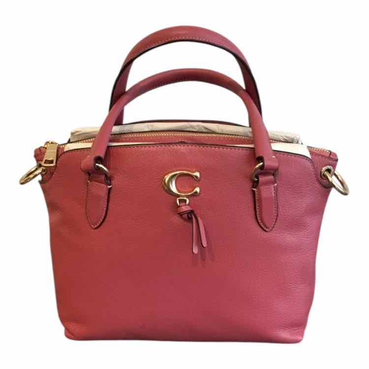 Coach Remi Satchel Dusty Rose Handbag