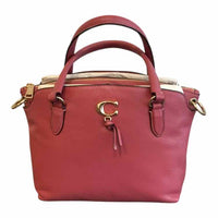 Coach Remi Satchel Dusty Rose Handbag
