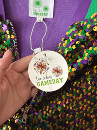 Tru Colors Mardi Gras Size S Jacket