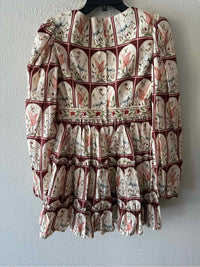 AGUA by agua bendita Cream Multi Size M Dress