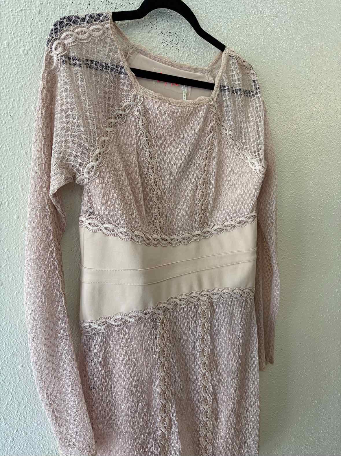 Free People Chamagne Size M Dress
