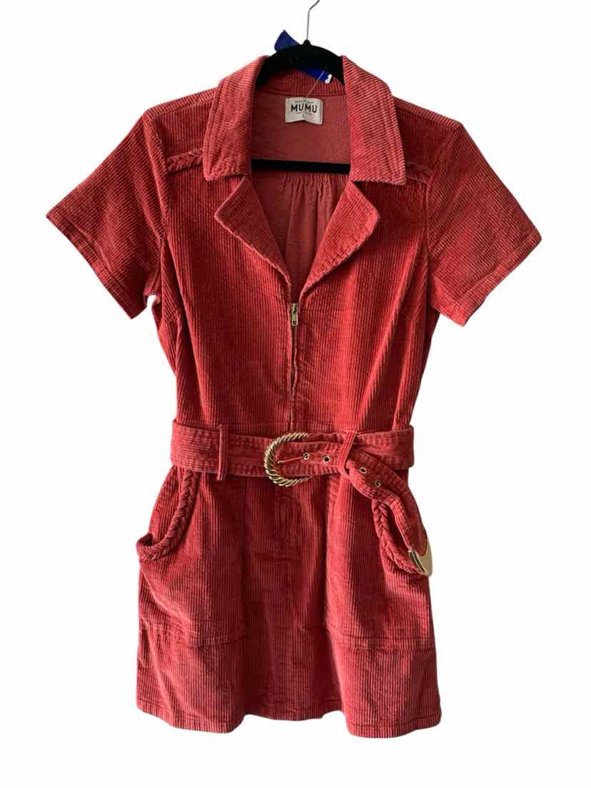 Show Me Your MuMu Brick Red Size L Dress