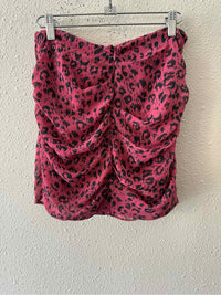 All Saints Pink and Black Size 4 Skirt