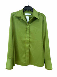 Proenza Schouler Olive Green Size 8 Shirt