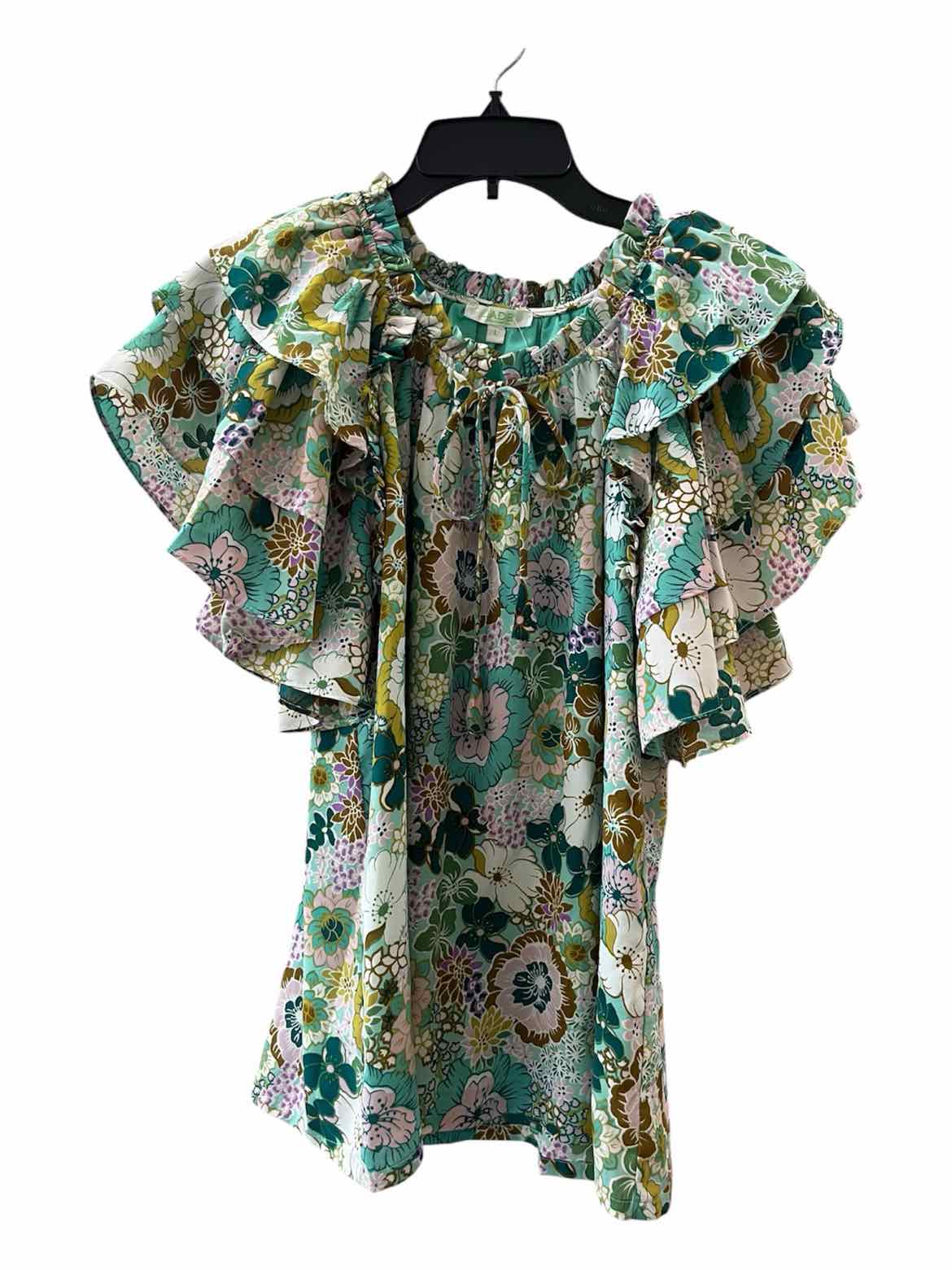 Jade Melody Tam Turquoise Multi Size L Shirt