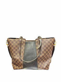 Louis Vuitton black and brown Handbag