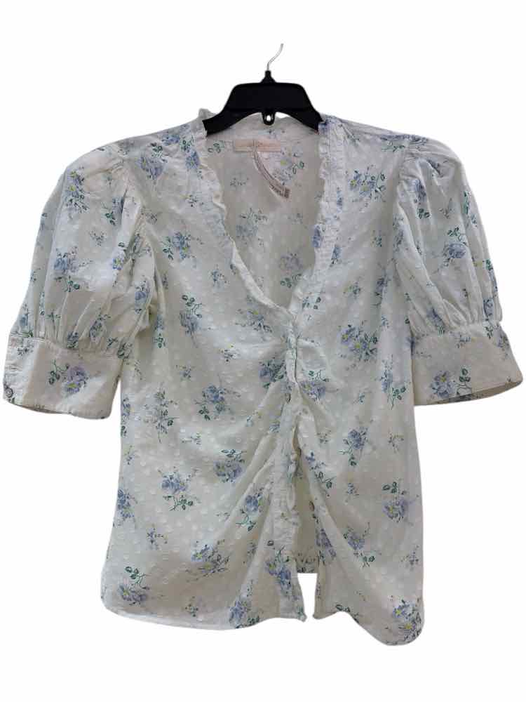 Love Shack Fancy White Size S Blouse