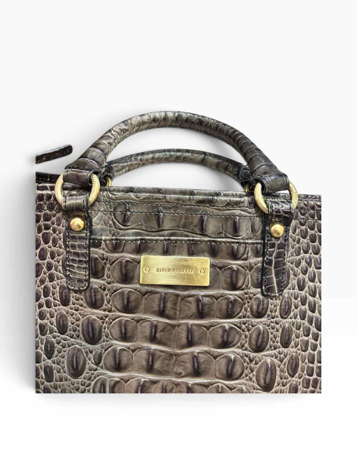 Brahmin Shoulder bag Dark grey Handbag