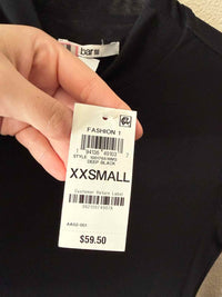 bar III Black Size XXS Dress