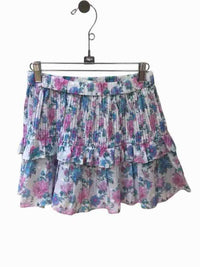LoveShackFancy white and purple Size XS Skirt