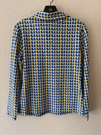 J McLaughlin Blue Multi Size M Shirt