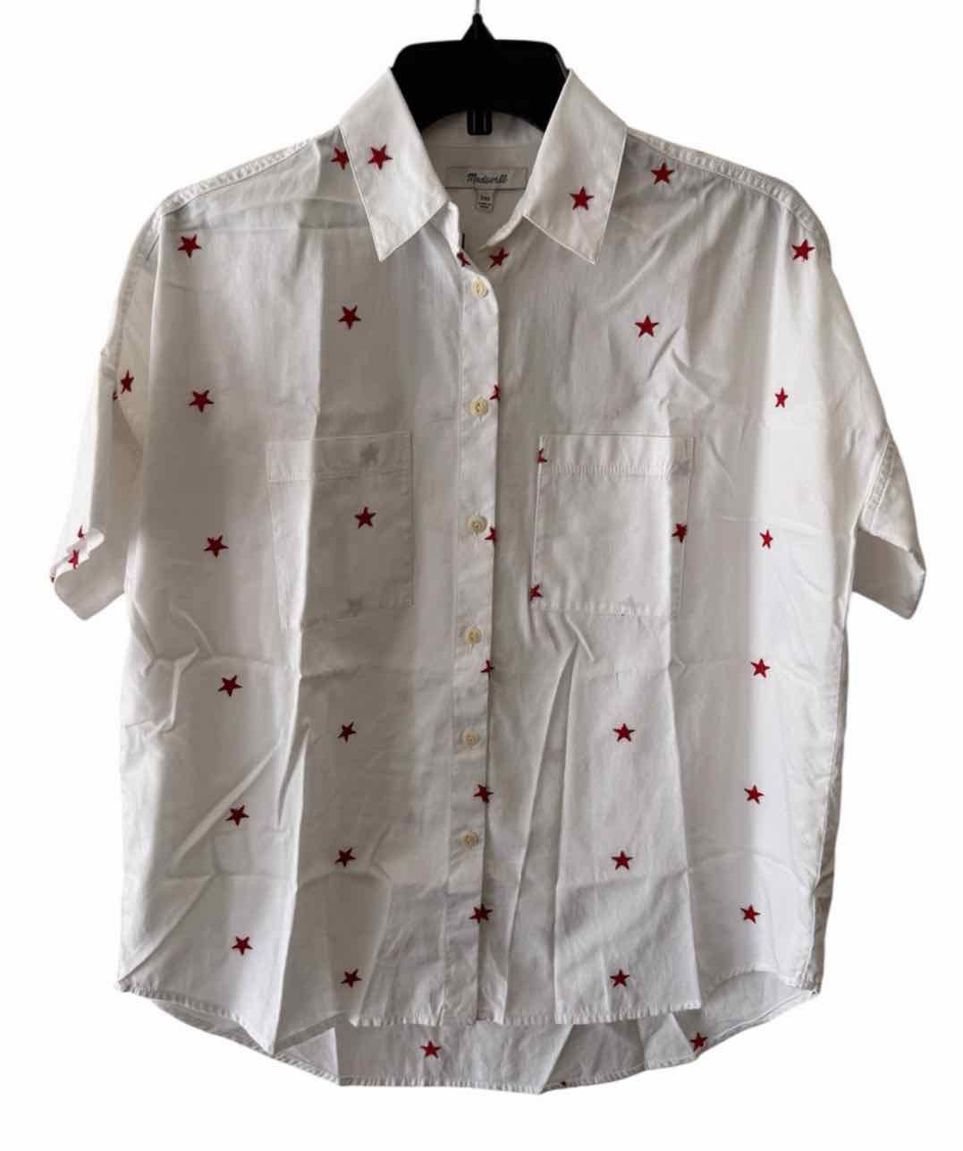 Madewell White & Amber Size XXS Shirt