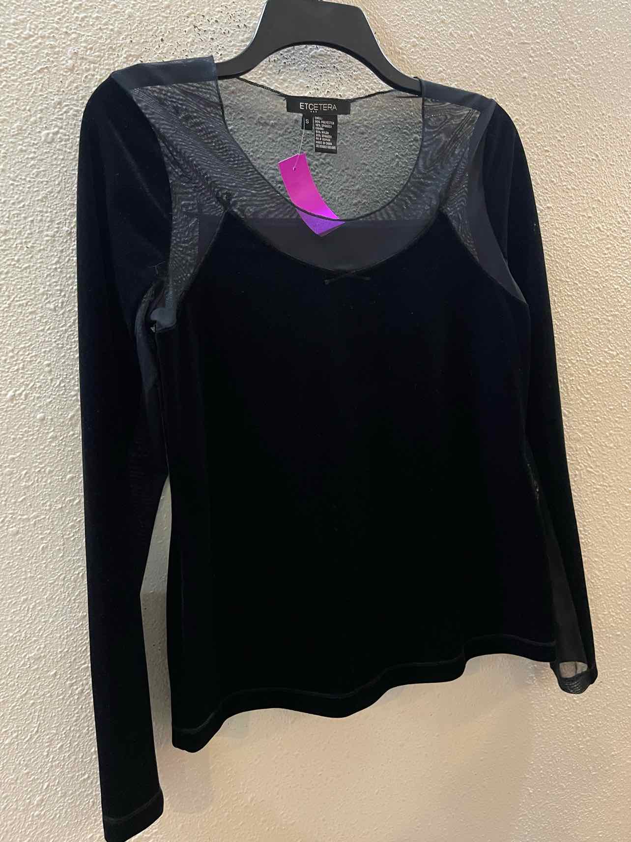 Etcetera Black Size S Shirt