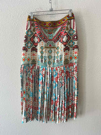 ROCOCO SAND Cream Multi Size M Skirt