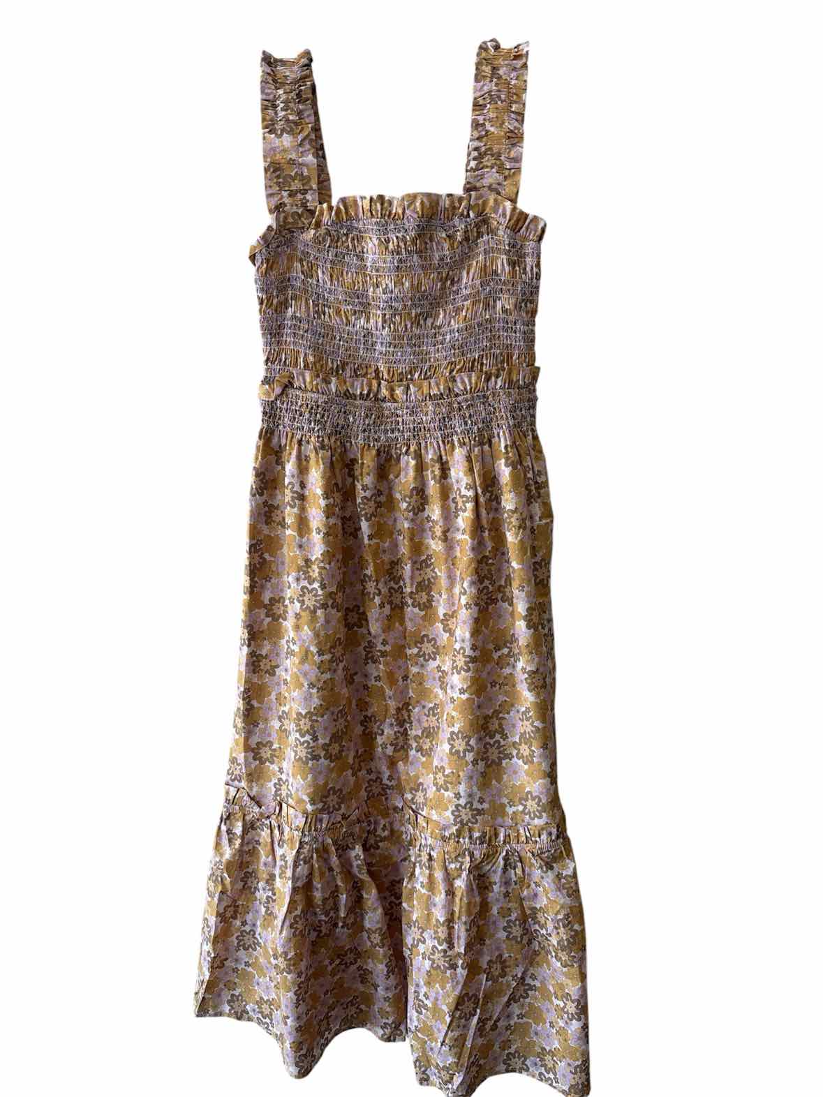 Aureum Mustard Size S Dress