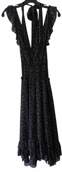 ULLA JOHNSON navy multi Size 2 Dress