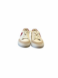 Tory Burch White and Red Size 6.5 Sneakers