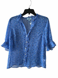 Cece Blue Multi Size S Shirt