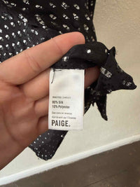 Paige Black and silver Size S Shirt