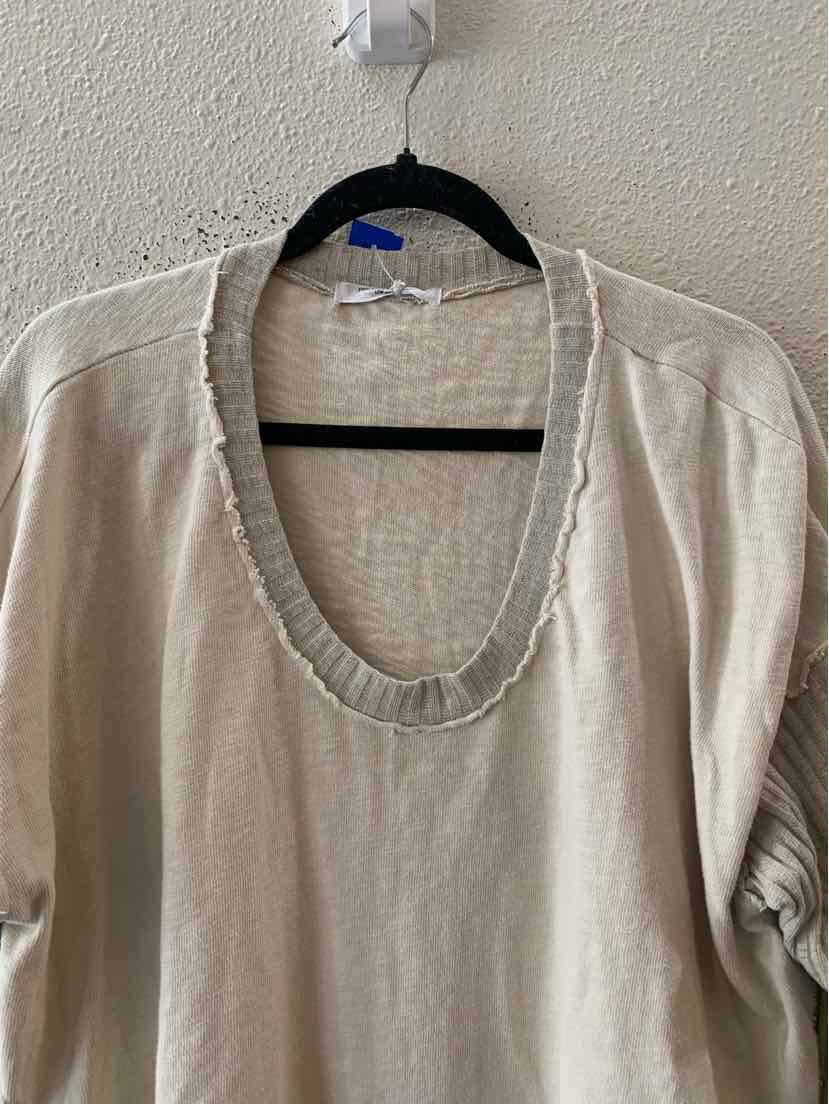 Project Social T cream and beige Size S Shirt
