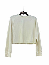Lululemon Pale Yellow Size 6 Shirt