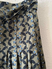 Akris punto Olive Multi Size 2 Skirt