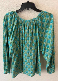 Gilner Farrar Navy and Tan Size S Dress