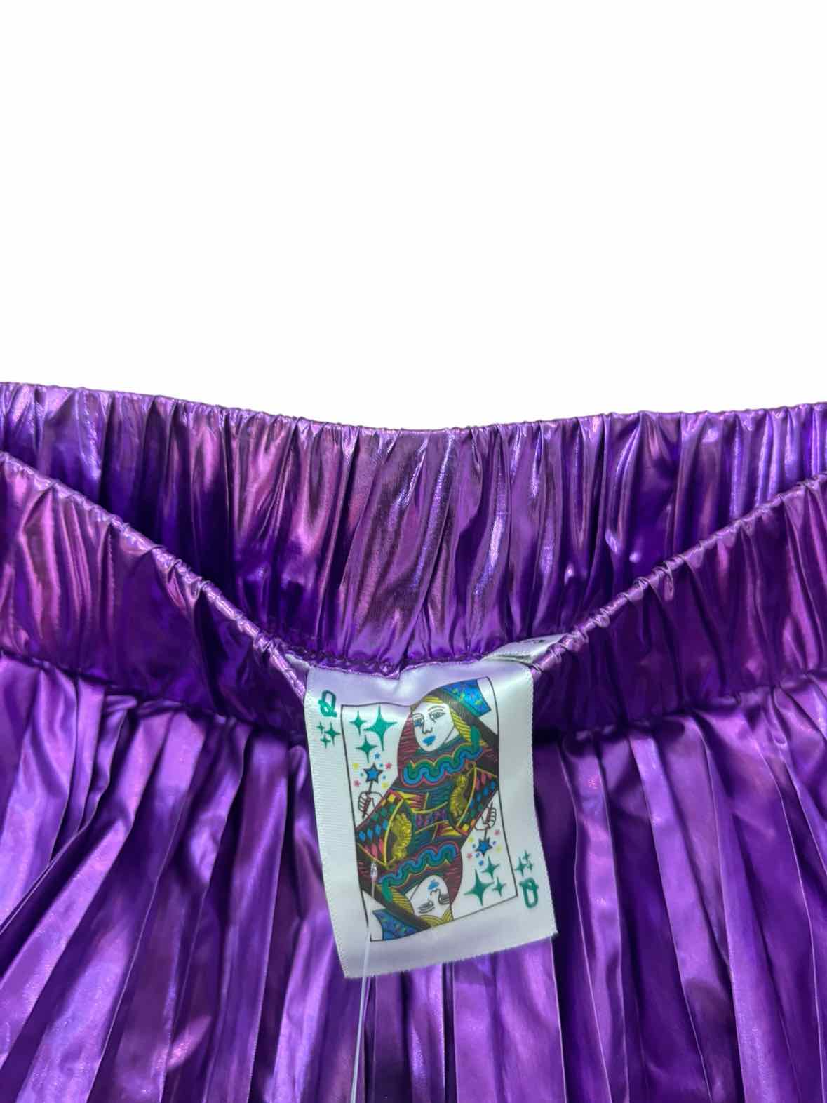 Queen of Sparkles Purple Size S Skirt