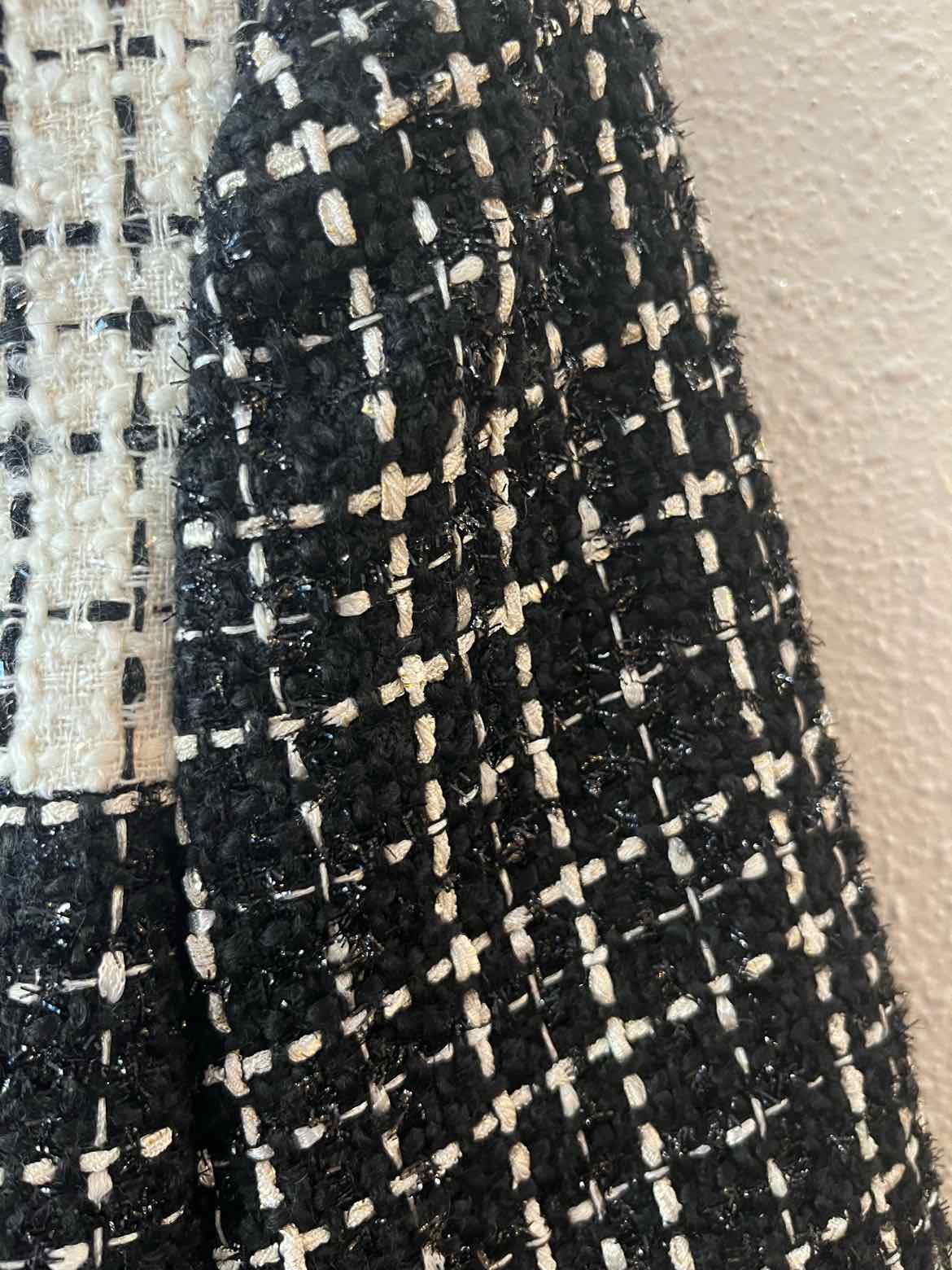 Alice + Olivia Classics Black and white Size 8 Jacket