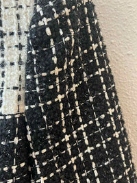 Alice + Olivia Classics Black and white Size 8 Jacket