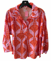 jodifl Pink and Orange Size M Shirt