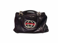 Gucci Britt Tote Dark Brown Handbag