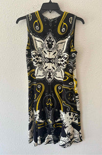 etro Black Multi Size 42 Dress