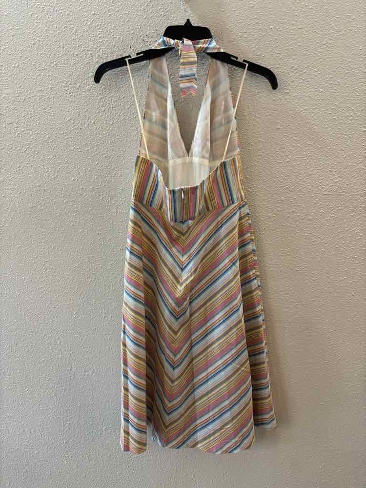 trina turk halter dress Multi Size 4 Size:AU 10 modern dresser [ Keyhole Front with Graduation Attire Dresses To