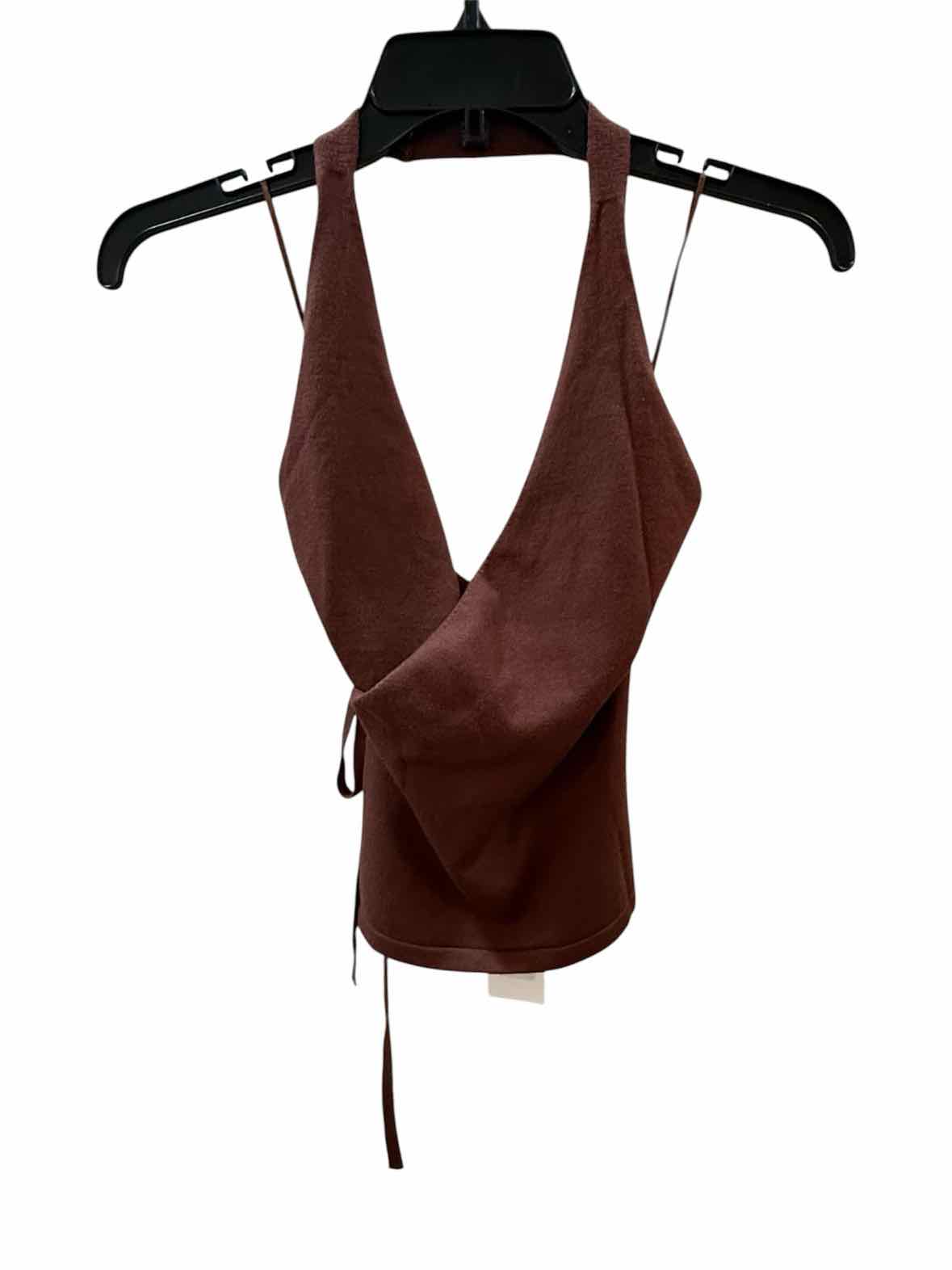 Frankies Bikinis Brown Size S Shirt