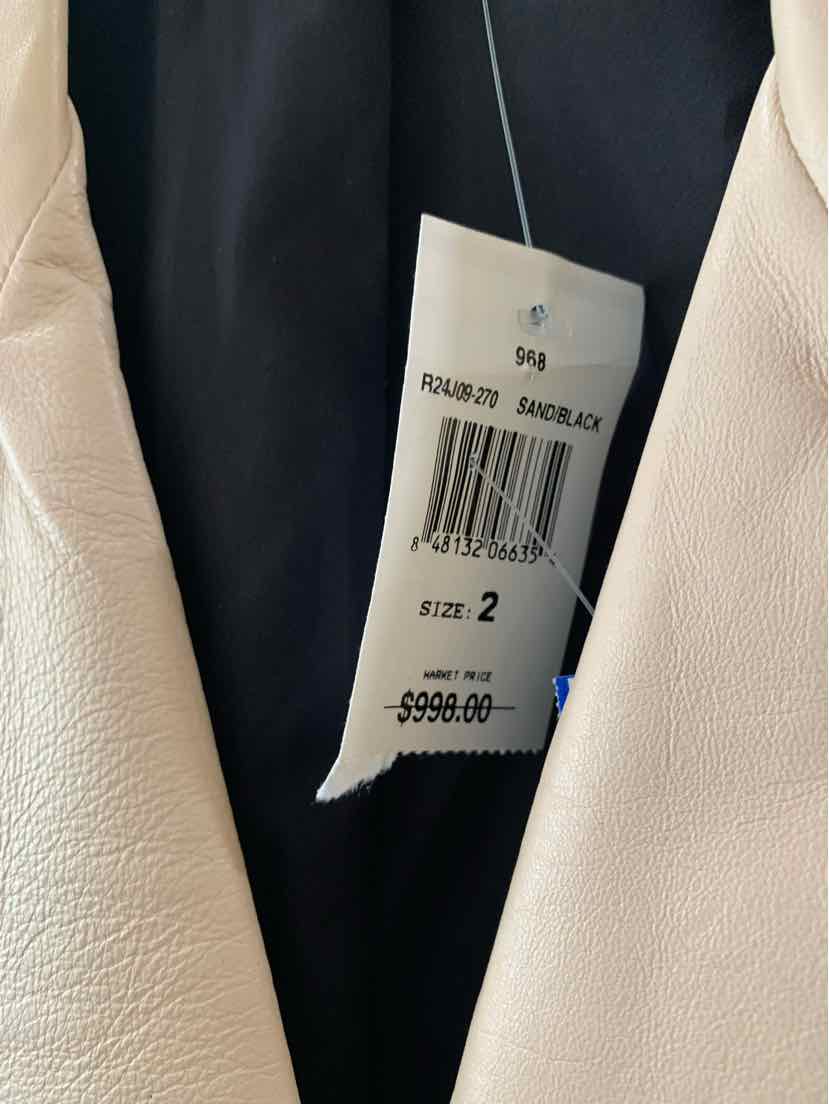 Sachin & Babi Nude and Black Size 2 Jacket