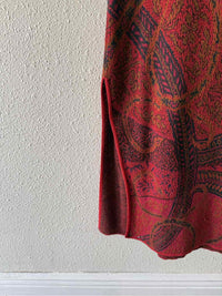 Peruvian Connection Red and Black Size L Dress
