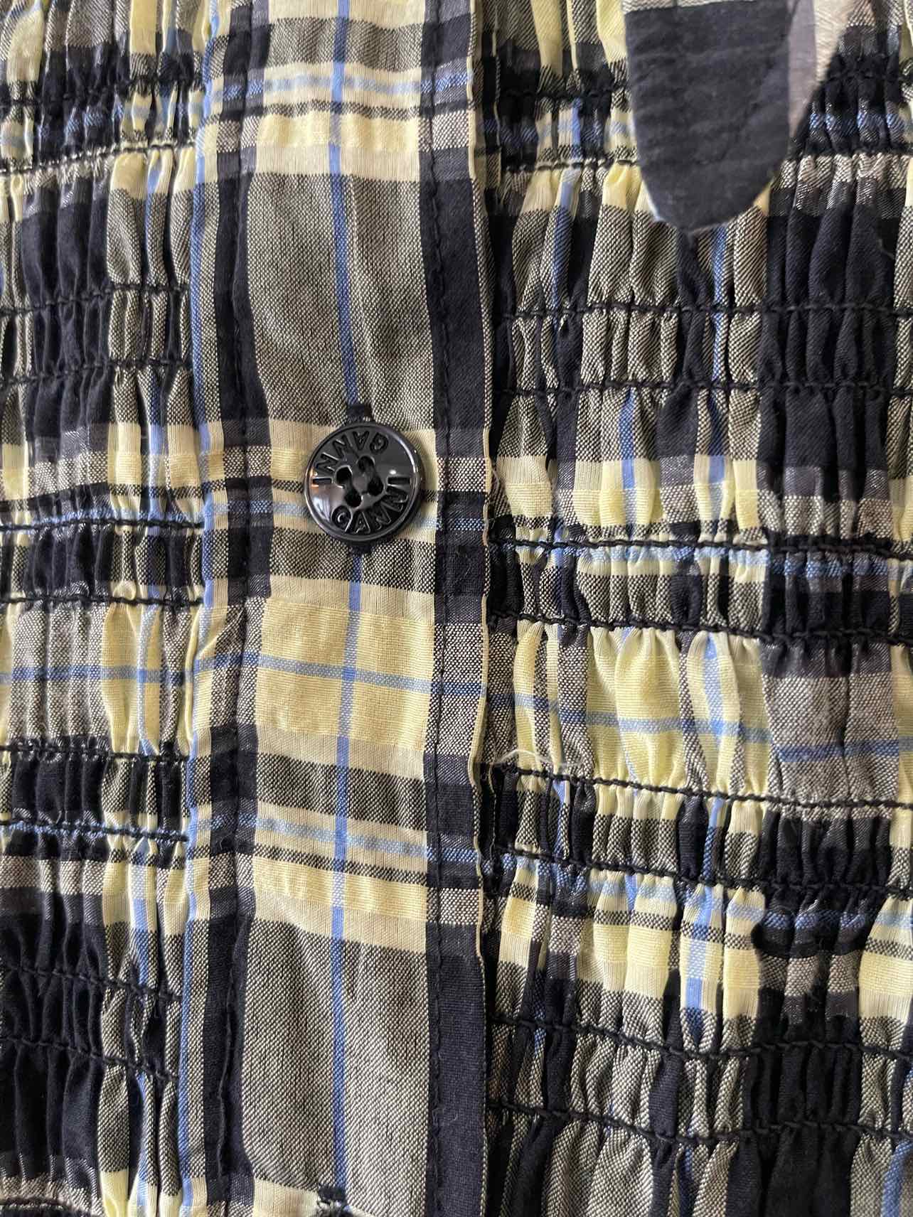 Ganni Yellow Multi Size 36 Dress