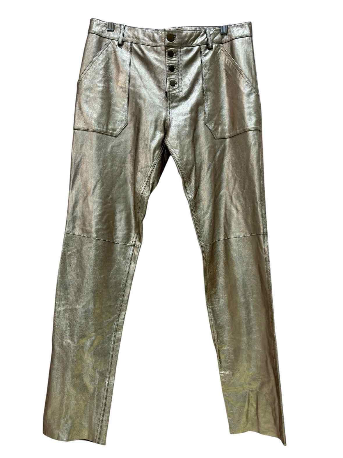 Ba&sh Gold Size 2 Pants