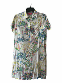 Vilagallo White Multi Size 38 Dress