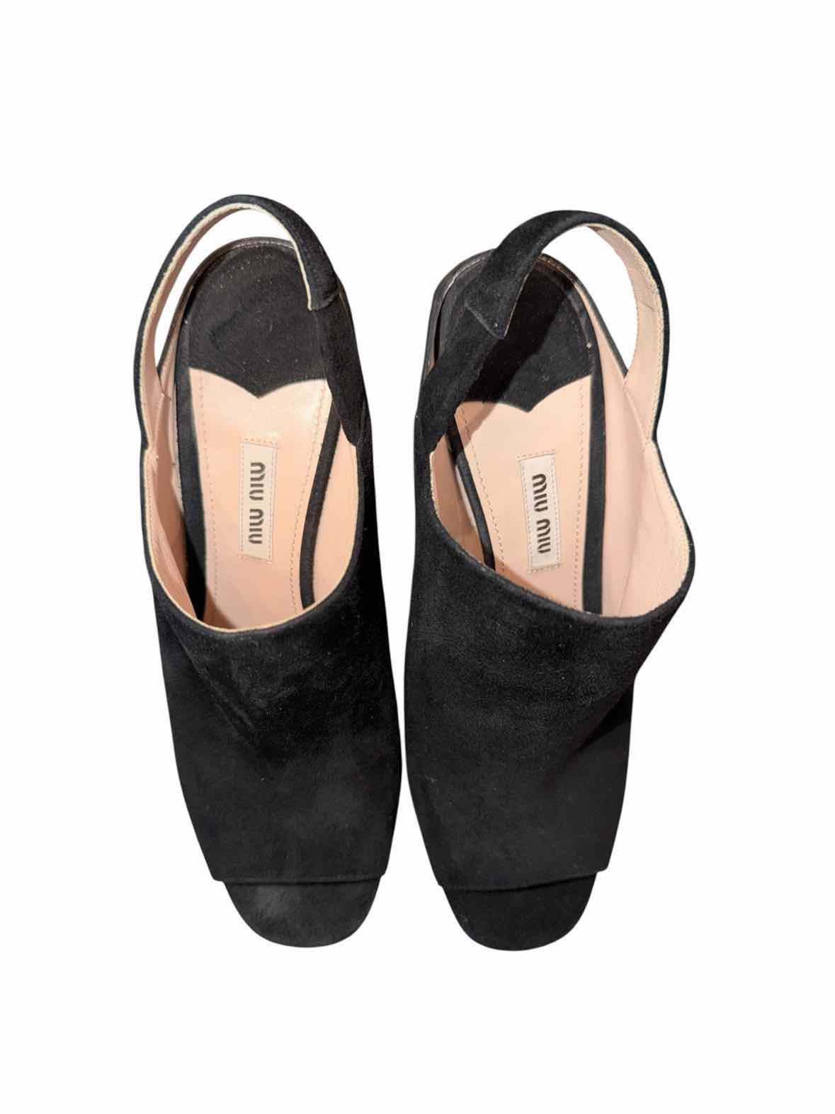 Miu Miu Black Size 40 Shoes