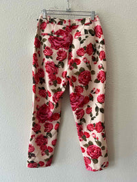 L'Agence cream and pink Size 2 Pants
