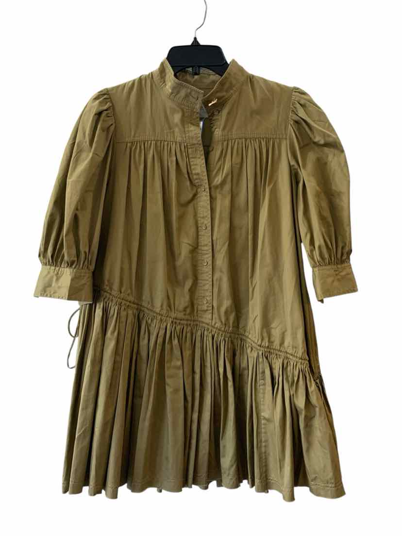 Aje. Olive Size 8 Dress