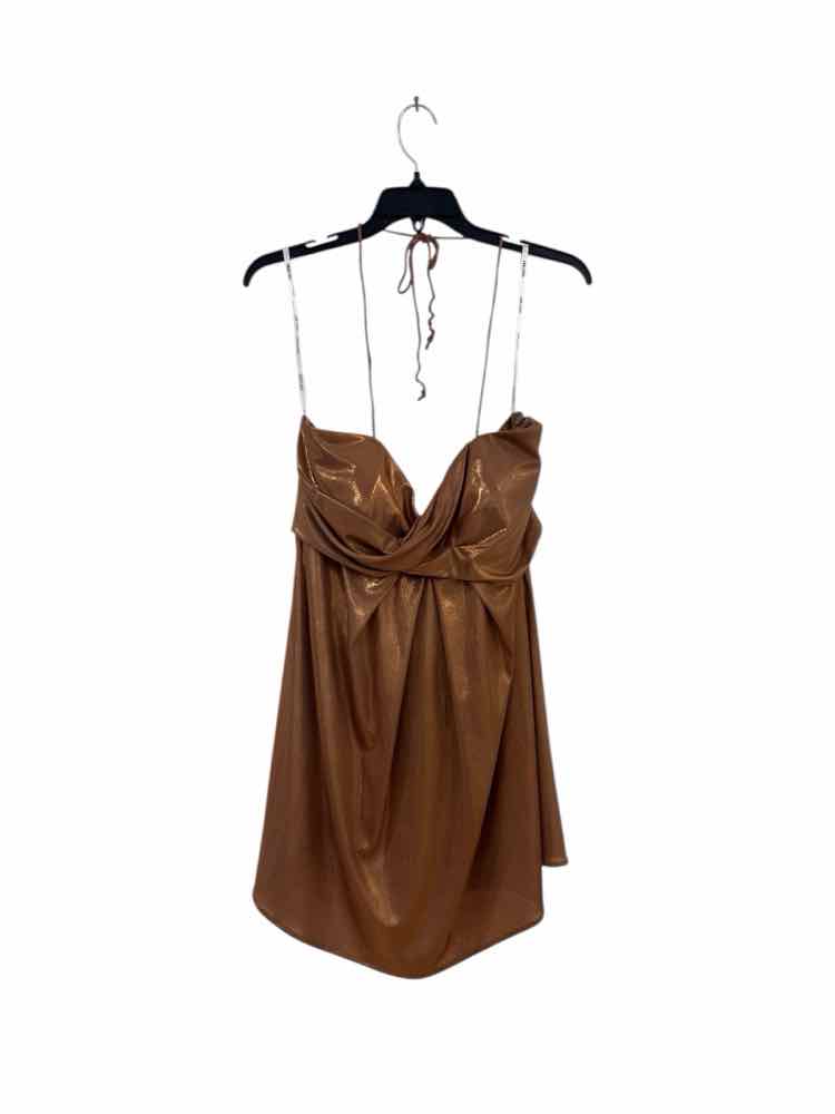 Nightway Collections Rust Size L Dress