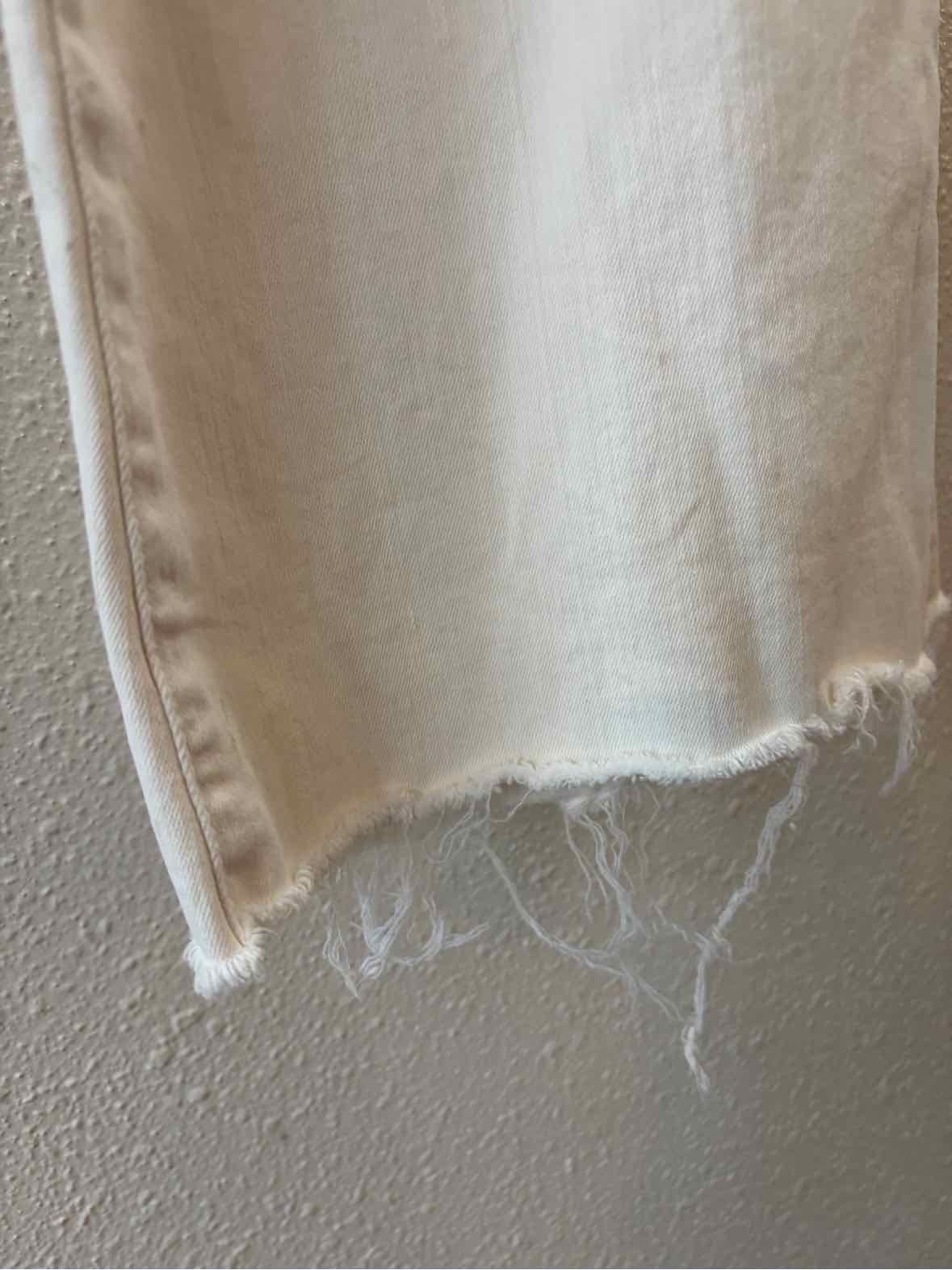 Mother White Size 30 Jeans