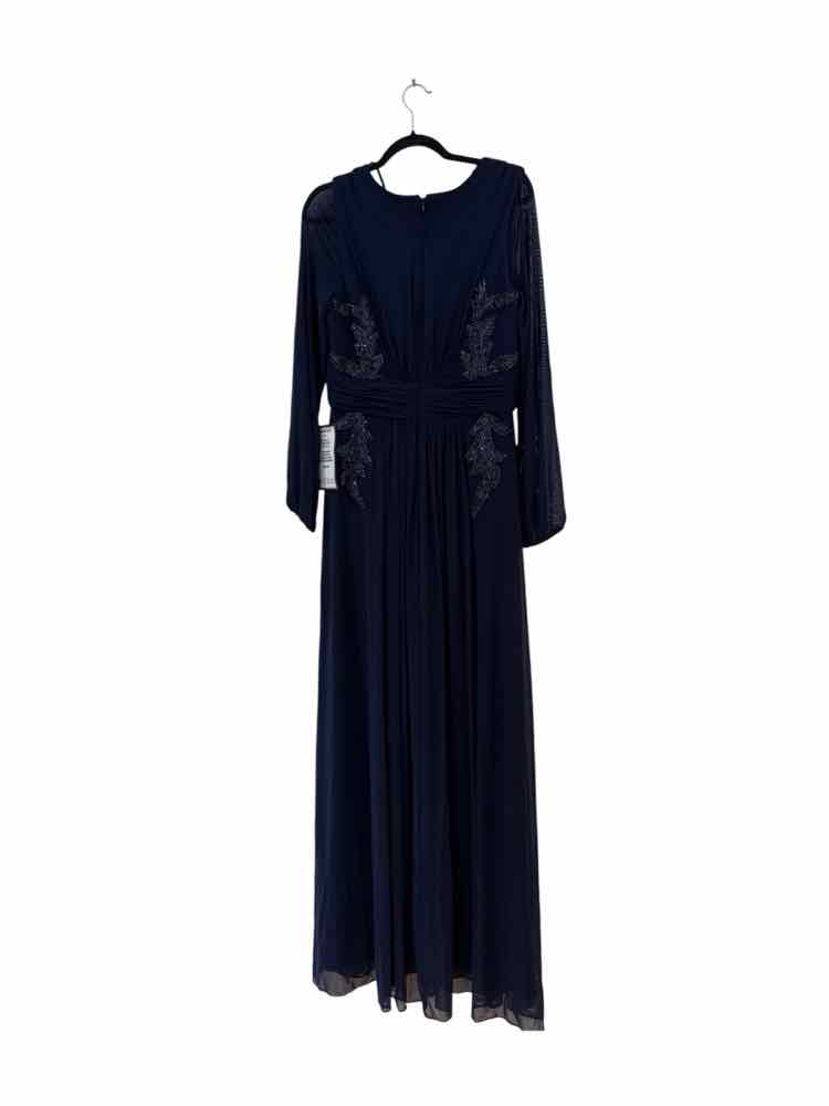 Betsy and Adam Navy Size 14 Dress