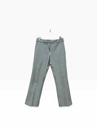 Derek Lam 10 Crosby White and navy Size 4 Pants