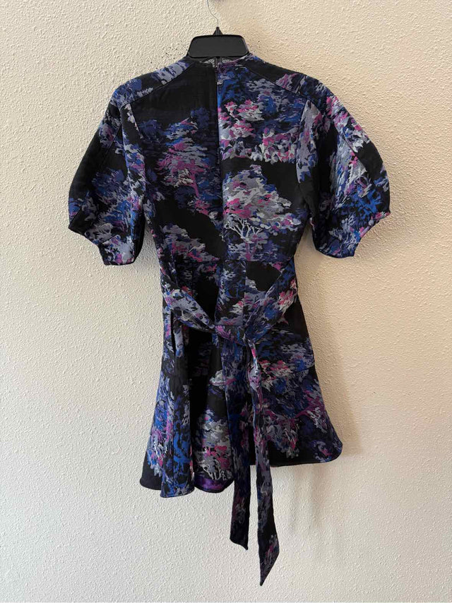 Ted Baker Blue Multi Size 0 Dress