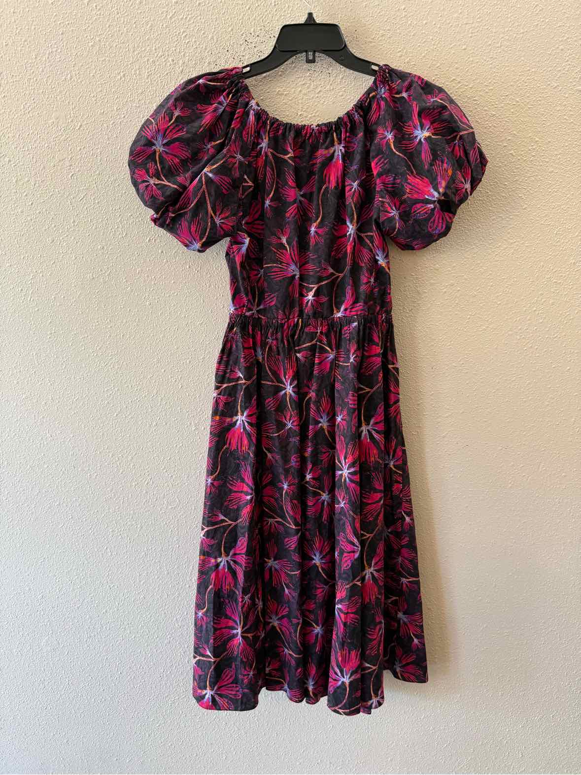 ULLA JOHNSON purple and pink Size 6 Dress